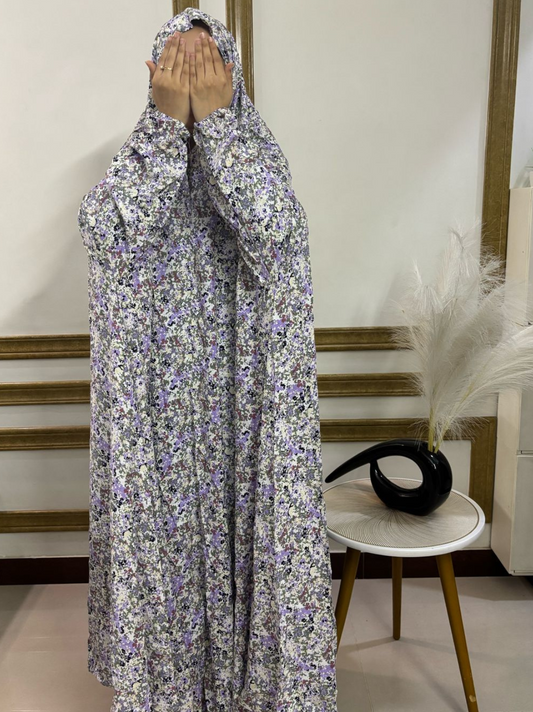 Everyday Prayer Chadar with Pearl Neckline – Summer Ready