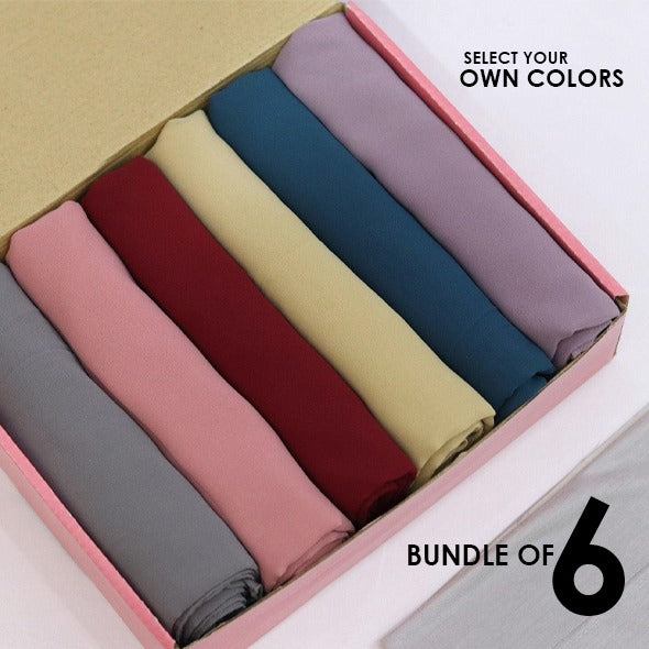 Georgette Bundle of 6