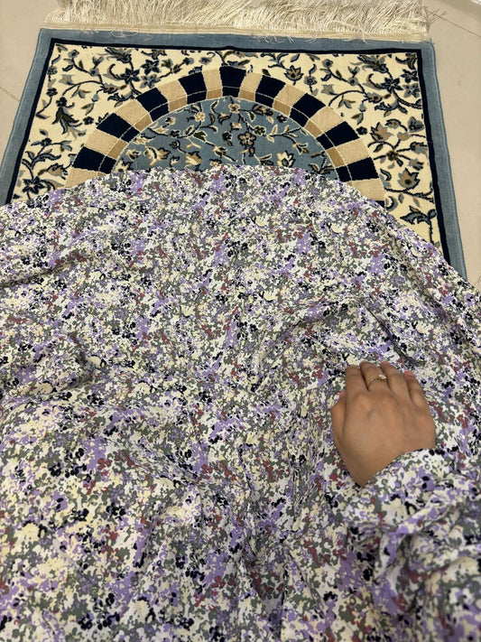 Everyday Prayer Chadar with Pearl Neckline – Summer Ready